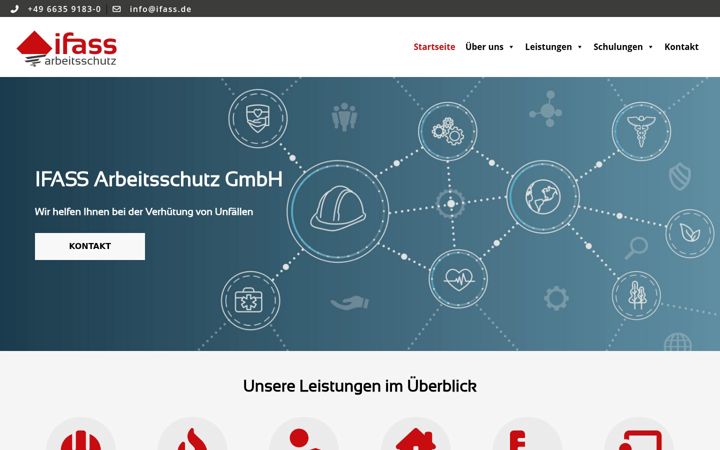 Screenshot of ifass.de