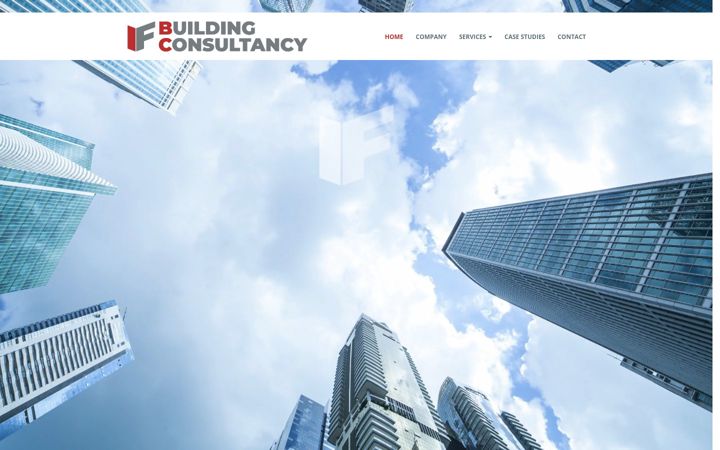 Screenshot of ifbuildingconsultancy.com
