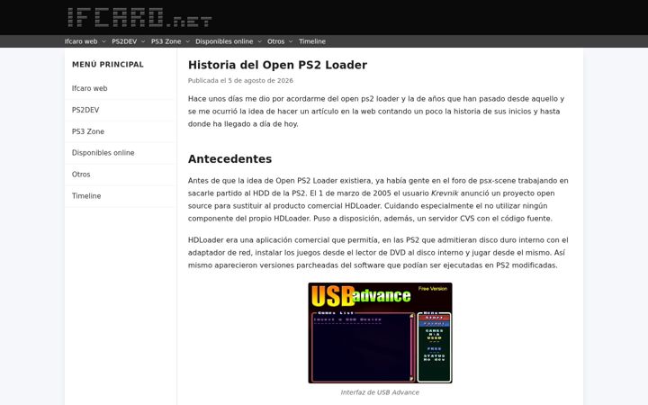 Screenshot of ifcaro.net