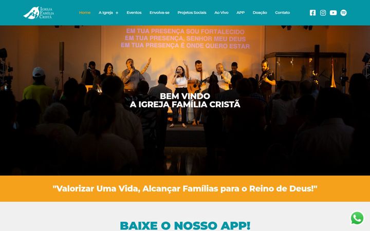 Screenshot of ifcc.org.br