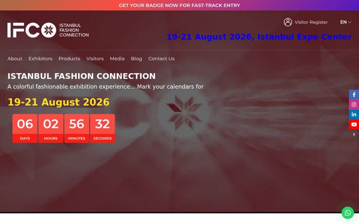 Screenshot of ifco.com.tr