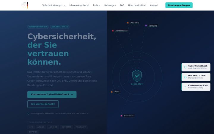 Screenshot of ifcsd.de