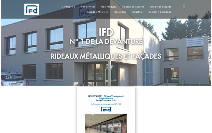 Screenshot of ifd.fr