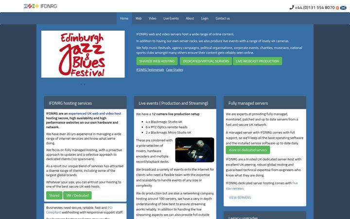 Screenshot of ifdnrg.com