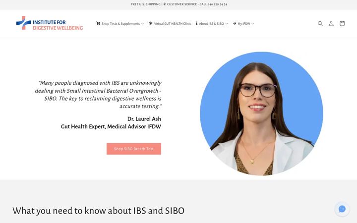 Screenshot of ifdw.org