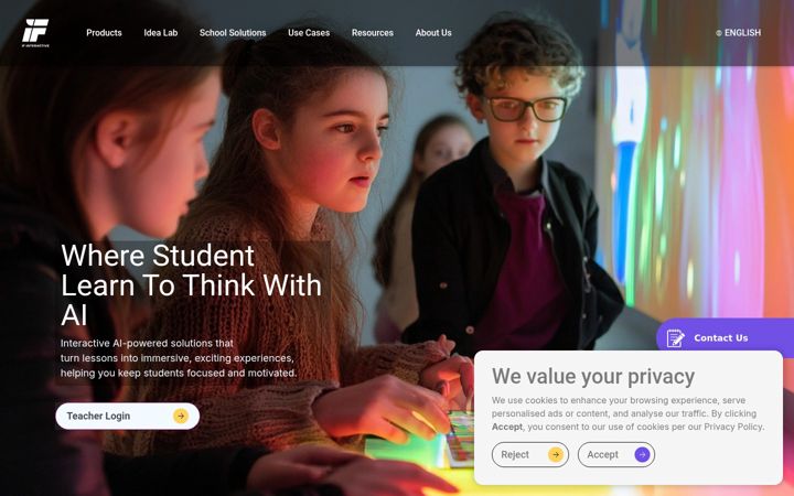 Screenshot of ifedtech.com