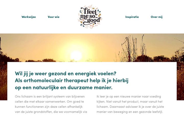 Screenshot of ifeelmesogood.nl