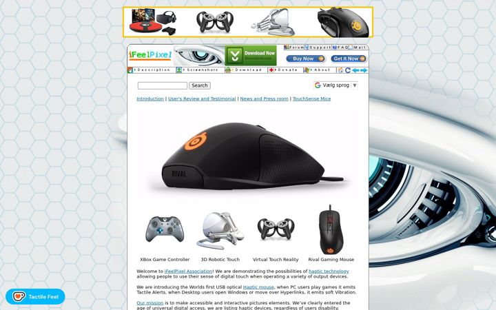 Screenshot of ifeelpixel.com