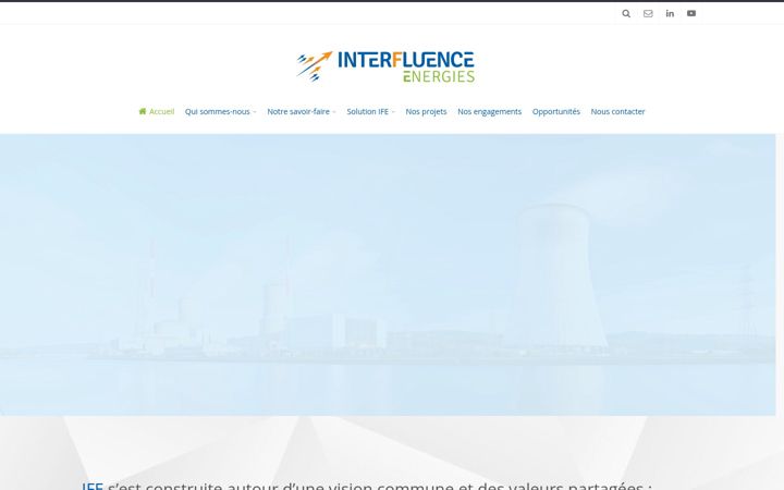 Screenshot of ifenergies.com