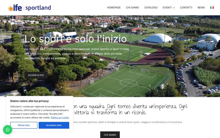 Screenshot of ifesportland.com