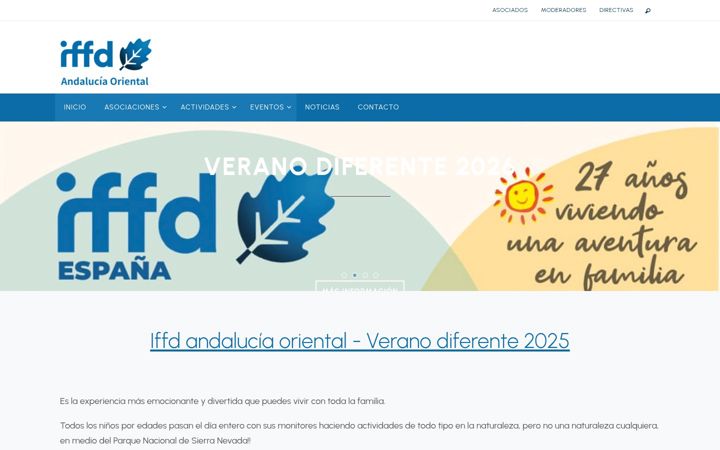 Screenshot of iffdandalucia.org