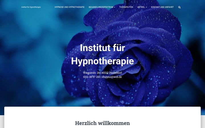Screenshot of ifhypno.de