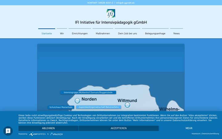 Screenshot of ifi-ggmbh.de