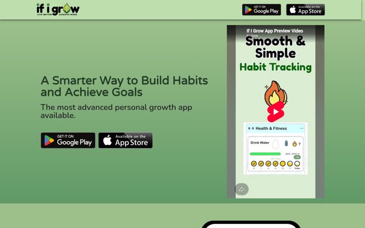 Screenshot of ifigrow.com