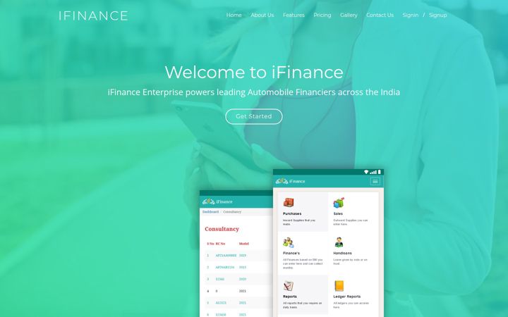 Screenshot of ifinancebooks.com