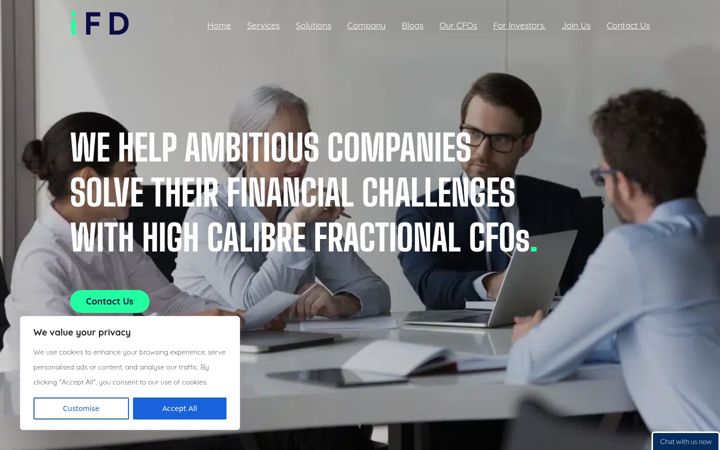 Screenshot of ifinancedirector.co.uk