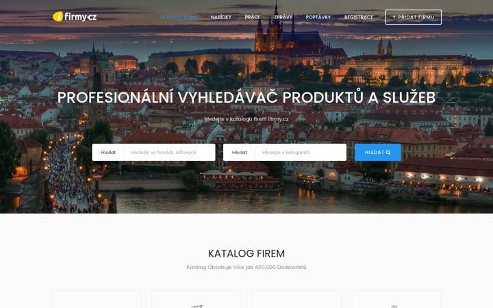 Screenshot of ifirmy.cz