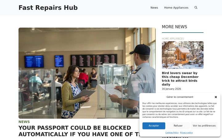 Screenshot of ifixfastrepairs.co.uk
