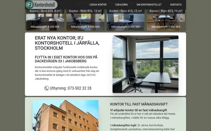 Screenshot of ifj.se