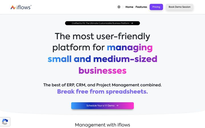 Screenshot of iflows.com