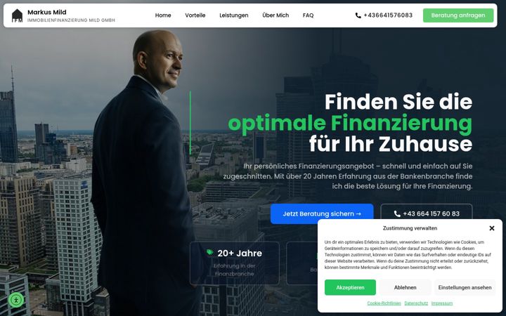 Screenshot of ifm-fin.at
