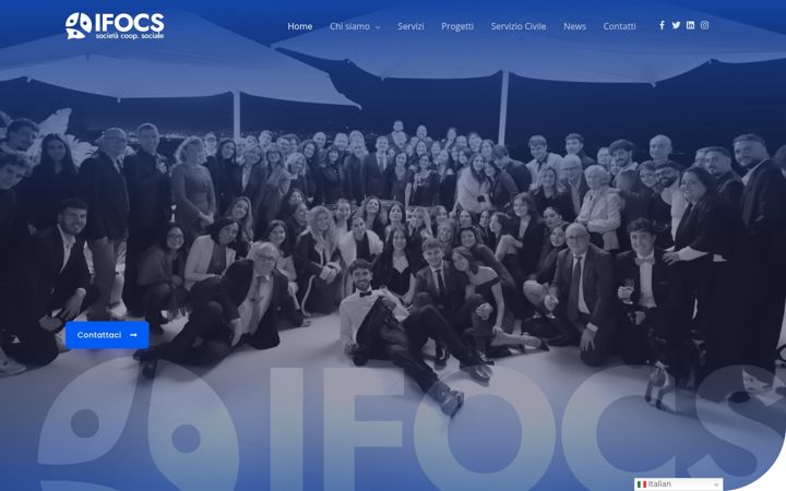 Screenshot of ifocs.it