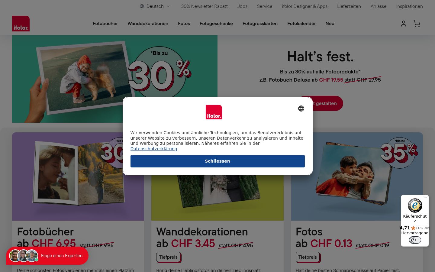 Sutikimo reklamjuostės, rodytos prieš bet kokią sąveiką, ekrano kopija