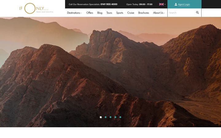 Screenshot of ifonly.net