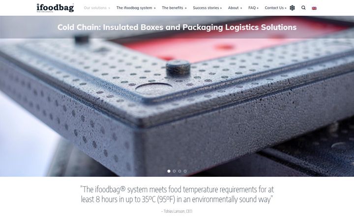 Screenshot of ifoodbag.com