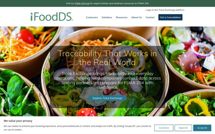Screenshot of ifoodds.com