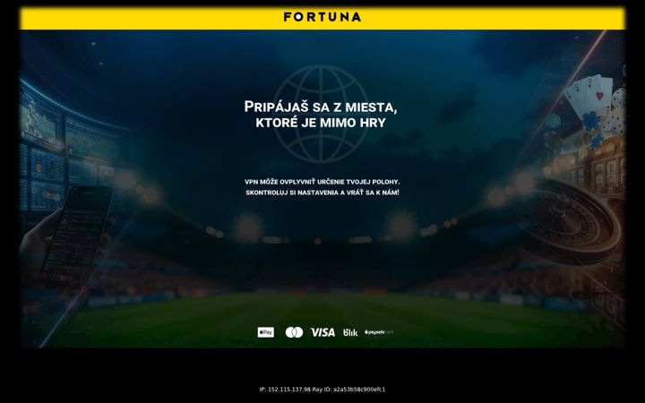 Screenshot of ifortuna.sk