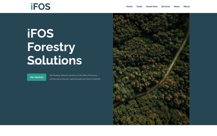 Screenshot of ifos-gmbh.de