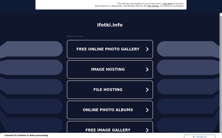 Screenshot of ifotki.info