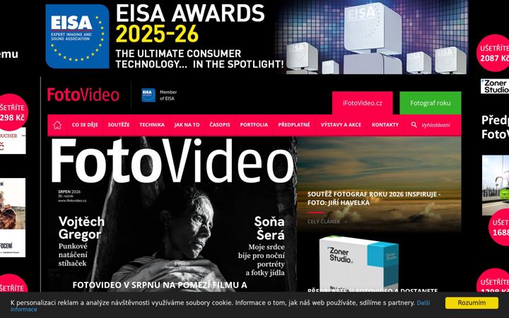 Screenshot of ifotovideo.cz