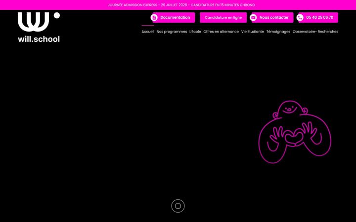 Screenshot of ifpbordeaux.com