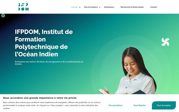 Screenshot of ifpdom.com
