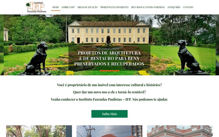Screenshot of ifppaulista.org.br