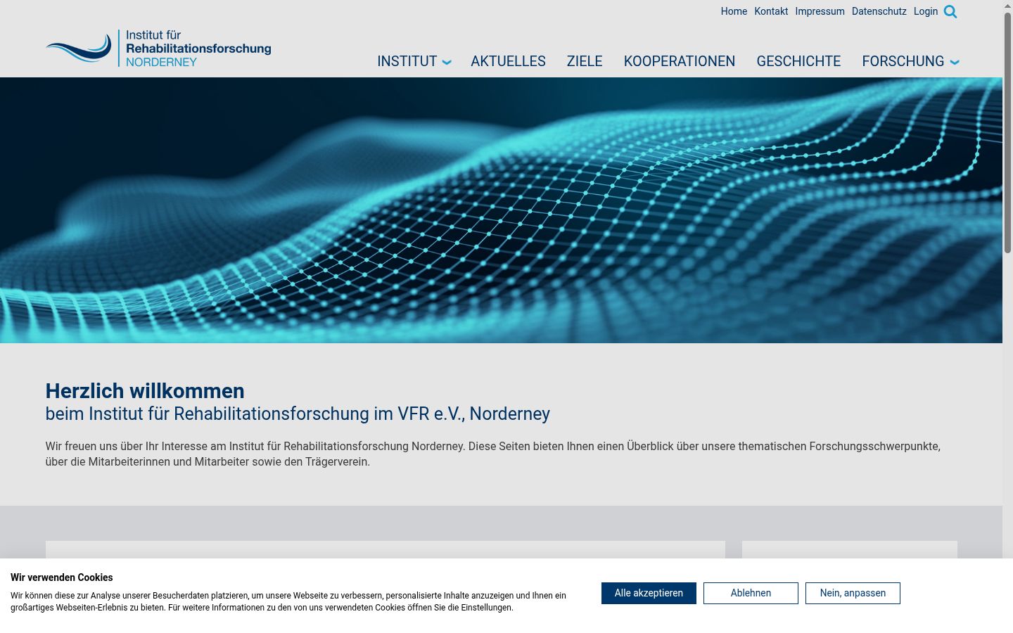 Screenshot tal-banner tal-kunsens muri qabel kwalunkwe interazzjoni