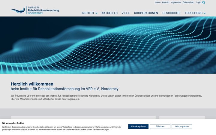 Screenshot of ifr-norderney.de