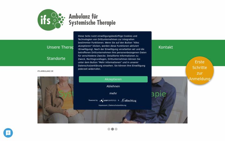 Screenshot of ifs-ambulanz.de