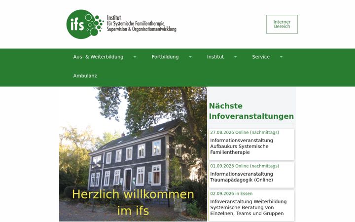 Screenshot of ifs-essen.de