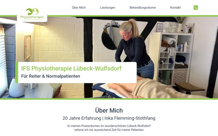 Screenshot of ifs-physio.de