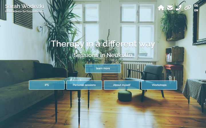 Screenshot of ifs-therapie-berlin.de