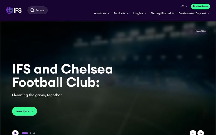 Screenshot of ifs.com