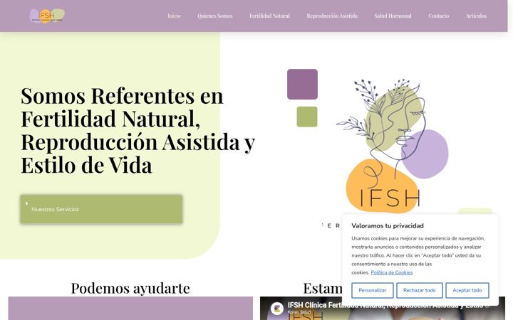 Screenshot of ifsh.es