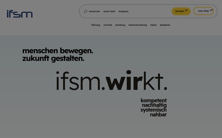 Screenshot of ifsm-online.com