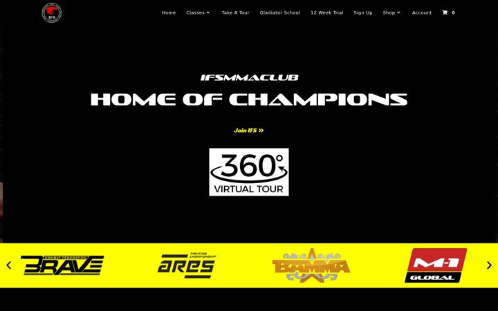 Screenshot of ifsmma.com