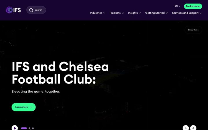 Screenshot of ifsworld.com