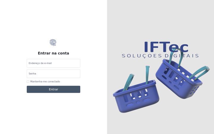 Screenshot of iftecsistemas.com.br