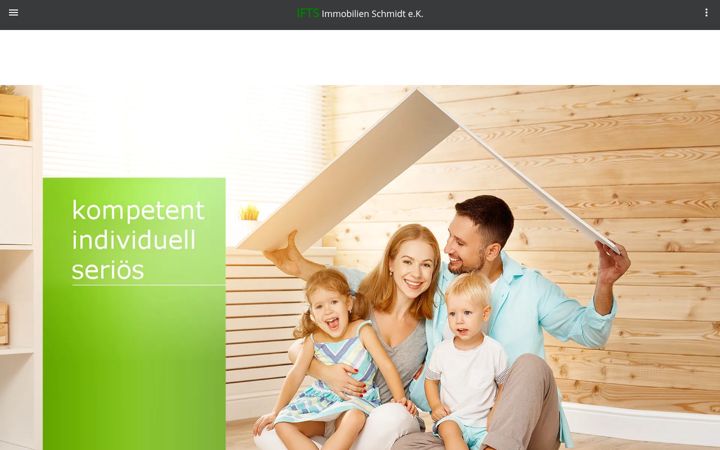 Screenshot of ifts-immobilien.de